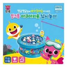핑크퐁 아쿠아리움 낚시놀이, 혼합색상, 1개