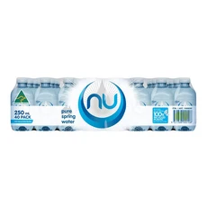 nu-pure 天然泉水, 250ml, 40個