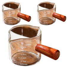 가와시마야 더블 스케일 계량컵 XW-315, 3개, 100ml
