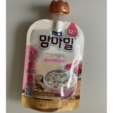 맘마밀 안심이유식, 혼합맛(표고버섯/소고기), 100g, 2개