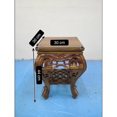 {超人氣大賣場} 各類花架 非洲雞翅木 越南黑檀 越南雞翅木 柚木 多層實木花盆架, 1件, 柚木四方花架, 柚木色