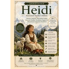 (영문도서)Heidi Annotated: Teacher's Edition for Young Readers: Character Growth Critica... Paperback, Independently Published, English, 9798199634571