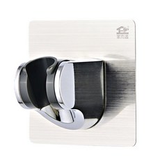 家而適 五段式可調蓮蓬頭壁掛架 無痕安裝 浴室收納好幫手, (5段可調角度), 家而適蓮蓬頭架