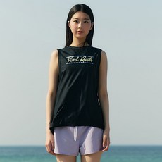 아레나 써니 스위머 슬리브리스 커버업 A5BL1PN06BLK
