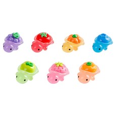 야광 과일 거북이 피규어 테라리움 꾸미기 미니어처 만들기 재료, 포도