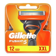 질레트 퓨전 5 면도날 XXL, 12개입, 1개