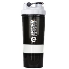 健身運動搖搖杯/水壺, 1套裝, 白色, 500ml