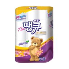 땡큐 프리미엄 3겹 천연펄프 데코 화장지, 15m, 30개입, 1개