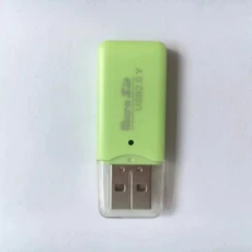 Windows USB 메모리 카드 클래식 어댑터 Mini-BG1 미니 마이크로 SD TF T-플래시 리더, 05 green