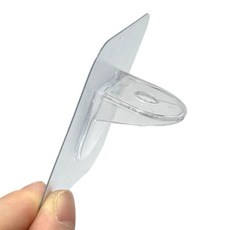 강력지지 선반받침 고정 지지대 스티커 부착 홀더 책장받침대 선반 옷장 주방 브라켓, 선반받침00898GA