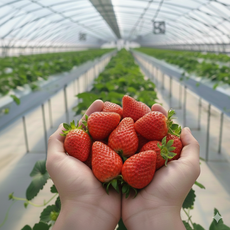 [프리미엄 설향딸기] 논산 산지직송 설향딸기 당일수확 생딸기 제철과일, 1개, 20-30구(750g)