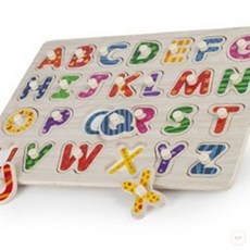 HY 하이판다 알파벳 꼭지 퍼즐 HP014