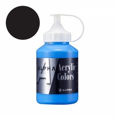 미디엄바디실버 알파 아크릴물감I 999 (1개입) 250mL 미술용품 흑색, 개 (1개입)