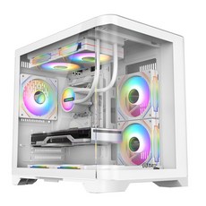 Ainar 艾納爾 M281 曲面海景房 ARGBx5 磁力積木玩具，益智拼裝，啟發無限創意, 白色, 1個