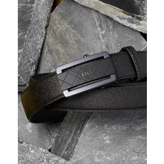 닥스 DAKS 선물포장블랙 체크패턴 음각 무광버클 소가죽 자동벨트 DBBE4F089 510993, 닥스 DAKS 선물포장블랙 체크패턴 음각 무광버클 소가