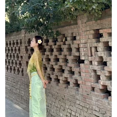 태국 미얀마 여성 다이 의상 민족 공연 무용 전통 스타일 드레스, 01 one size, 41 20