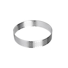 둥근 모양의 케이크 링 무스 링 페이스트리 비스킷 커팅 몰드 베이킹 가젯 스테인리스 스틸 소재 9가지 사이즈, 05