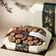 [명절선물세트/보자기구성] 프리미엄 흑화고 선물세트 500g, 1세트