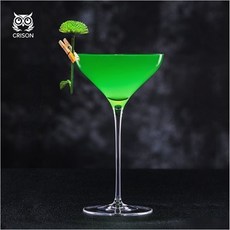 크리슨 림 쿠페 칵테일잔 125ml 마티니 CRISON 크리스탈 글라스 MT1201, 1개