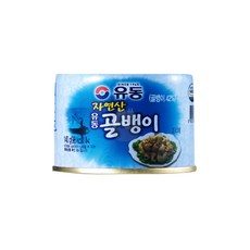 유동 자연산 골뱅이캔 140g X 24개 호프집 업소용, 1세트