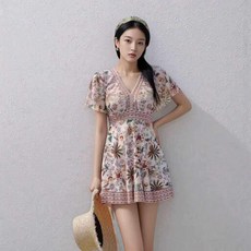 비치 수영복 휴양지 호캉스 여자 체형커버 패션 여성 호텔