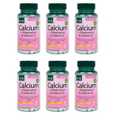 Holland & Barrett 홀랜드앤바렛 칼슘+마그네슘+비타민 D 60정, 6개