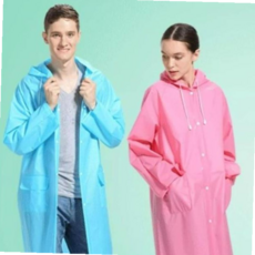 장마우의 모자캡 방수 우비 우의(스카이 L 166-175cm)