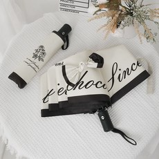 Briliant 빅무드 꽃무늬 3단 우산 겸 양산 경량 암막 우양산 자외선 차단 X717-001