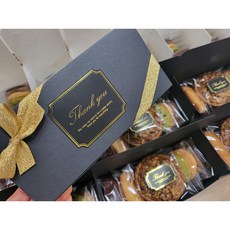 [맛있는하루] 호두타르트쿠키6종 조문 웨딩 감사답례품세트, 1세트, 180g