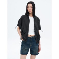 에잇세컨즈 8 Seconds 8SECONDS 시어 셔링 반소매 점퍼 애쉬 355539LY24 442640