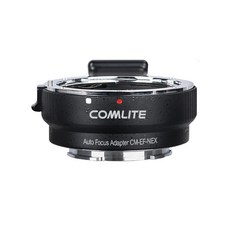 컴라이트 Canon EOS EF 렌즈 to SONY E 마운트 카메라 AF 자동 초점 렌즈어댑터 Commlite CM-EF-NEX, 998개, 단일