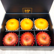 [명품 과일선물세트] 최상품 사과 배 이중포장 혼합과일세트, 1세트