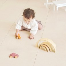 보들매트 TPU 50 x 50 x 2cm 퍼즐매트 / 6가지색상 층간소음매트 거실 아기매트 아이방 놀이방, 1개, 베이비쉘_사이드