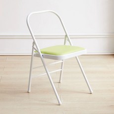 위한 밸런스 티칭 체어 지지대 벤치 볼드 머리서기자세 다기능 운동기구 가정용 필라테스, J. 잔디그린요가의자1.5두꺼운평행봉전문가용, 1개