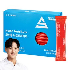 코오롱제약 뉴트리라이트 이온음료 무설탕 제로 비타민 수분충전 전해질워터 10포, 10개, 7g