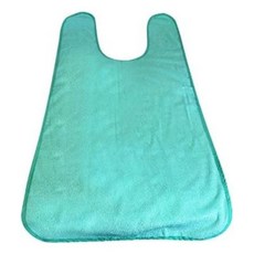 수건형 노인용 간병 턱받이 방수 오염방지 침받이 fra*5628rX, 색상랜덤, 1