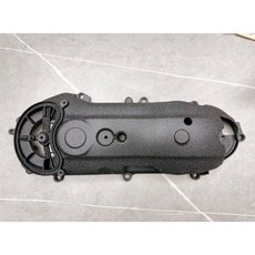 勁戰 三代 四代 五代結晶烤漆 原廠傳動蓋 耐高溫 抗氧化 抗白化 原廠傳動蓋 結晶黑色傳動外蓋, 1個, 勁戰45代,原廠交換