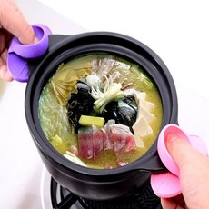 하루한점 자석 냄비장갑 1개 색상랜덤 실리콘오븐장갑