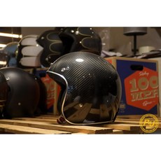 P&J 捷寶騎士部品 BLADE RIDER 二代 VIKINGS 碳纖維 復古帽 小帽體 安全帽 消光碳纖維, 亮面碳纖維,M, 1個