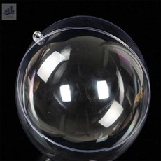 조은 투명 플라스틱 볼 6p 7cm 투명공꾸미기