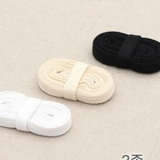 패션스타트 [알뜰패키지] 4마)포포맘 헤링본면끈 면테이프 10mm 3종 세트, 멀티, 1개