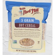 밥스 레드 밀 5 롤 핫 시리얼 963.9g 34온스 미주 내수