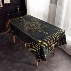 타로 스프레드 천 대형 보드 매트 식탁보 러그 게임 카드, A. 회색 85x85cm