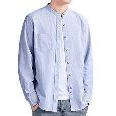 서울패션메이커스 남성 차이나 카라 셔츠