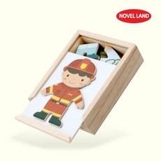 GB 직업군 자석퍼즐(옷입히기), 1개