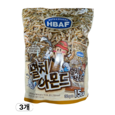바프 멸치 아몬드 30x 15개입 450g, 3개