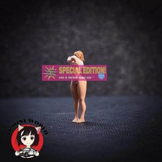 미니어처 인형 모델 소품 여성용 피규어, 옷을 입는 소녀, 1개, 기본 색상