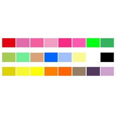 JINGHENG 종이접기 삼각 백조 전용지 컬러 직사각형 diy제작 재료, T07-24색 각각색깔 100장총 2400장 T07-24색 각각색깔 100장총 2400장
