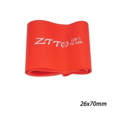 ZTTO MTB 스노우 바이크 림 테이프 폭발 방지 펑크 자전거 이너 튜브 패드 두꺼운 나일론 팻 바이시클 스트립, 26inch-70mm
