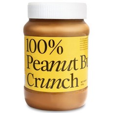 윌리스 100% 땅콩버터 크런치, 1개, 510g